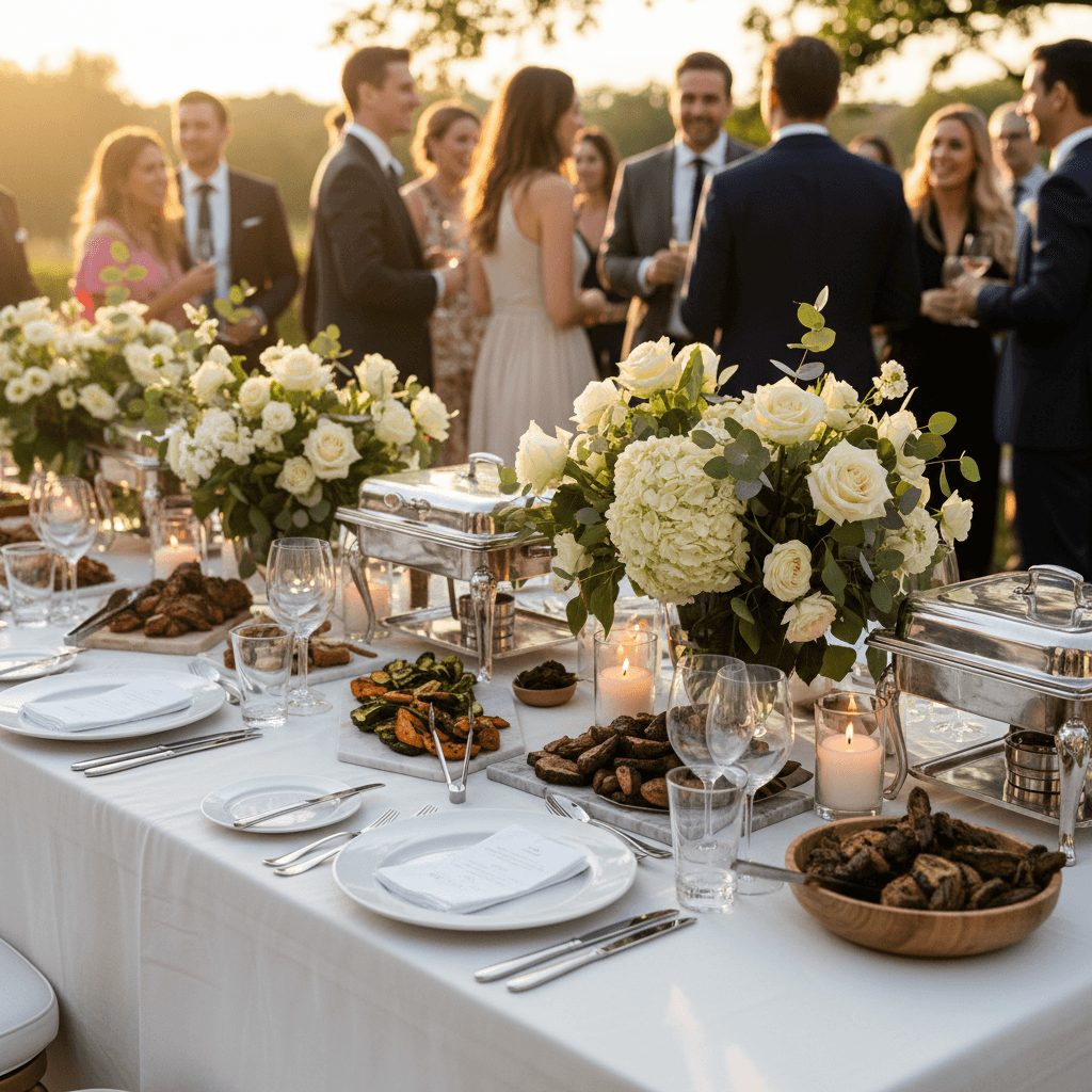 Full-service event catering